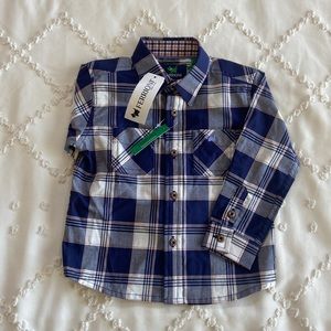 Baby boy toddler Ferrioni button up shirt. New with tags 18m